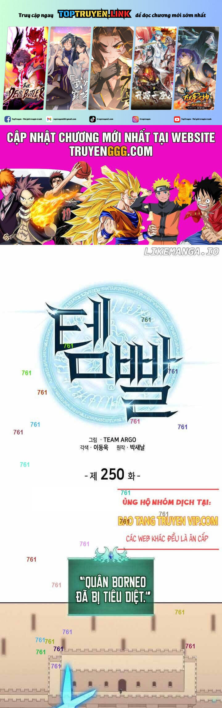 Thợ Rèn Huyền Thoại Chapter 250 - Trang 1