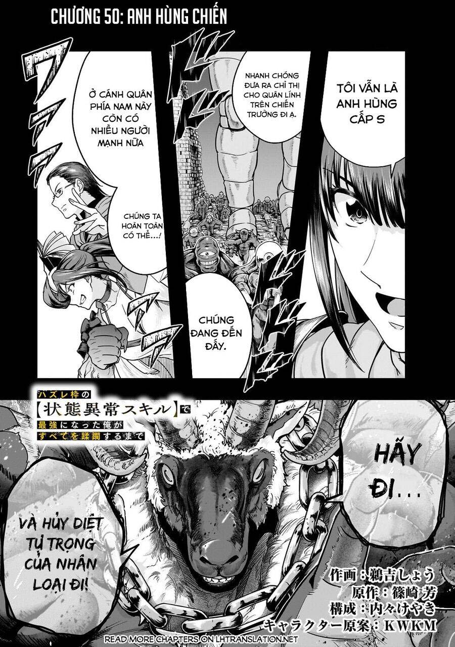 Hazure Waku No Joutai Ijou Skill De Saikyou Ni Natta Ore Ga Subete Wo Juurin Suru Made - Chapter 50.1 - Page 3