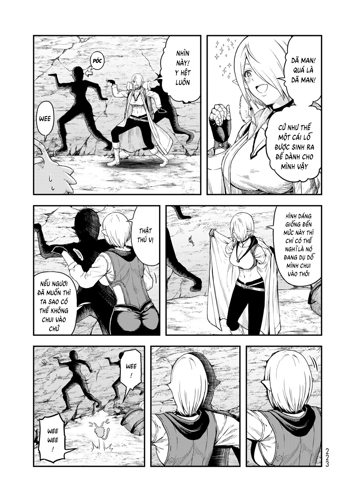 Elf Ngực Bự Và Kho Báu Hầm Ngục - Chapter 4 - Page 4