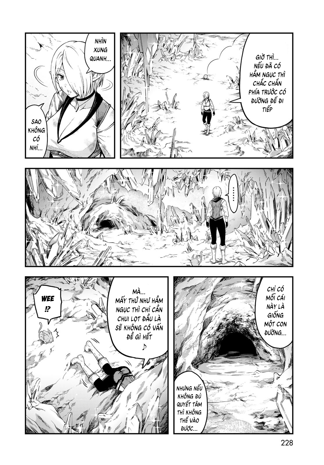 Elf Ngực Bự Và Kho Báu Hầm Ngục - Chapter 4 - Page 8