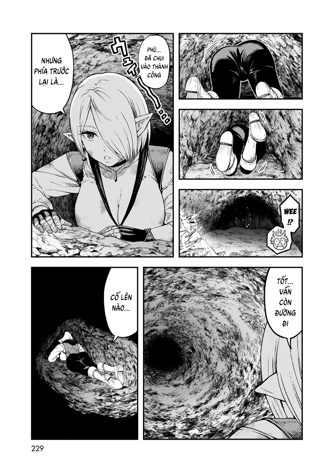 Elf Ngực Bự Và Kho Báu Hầm Ngục - Chapter 4 - Page 9