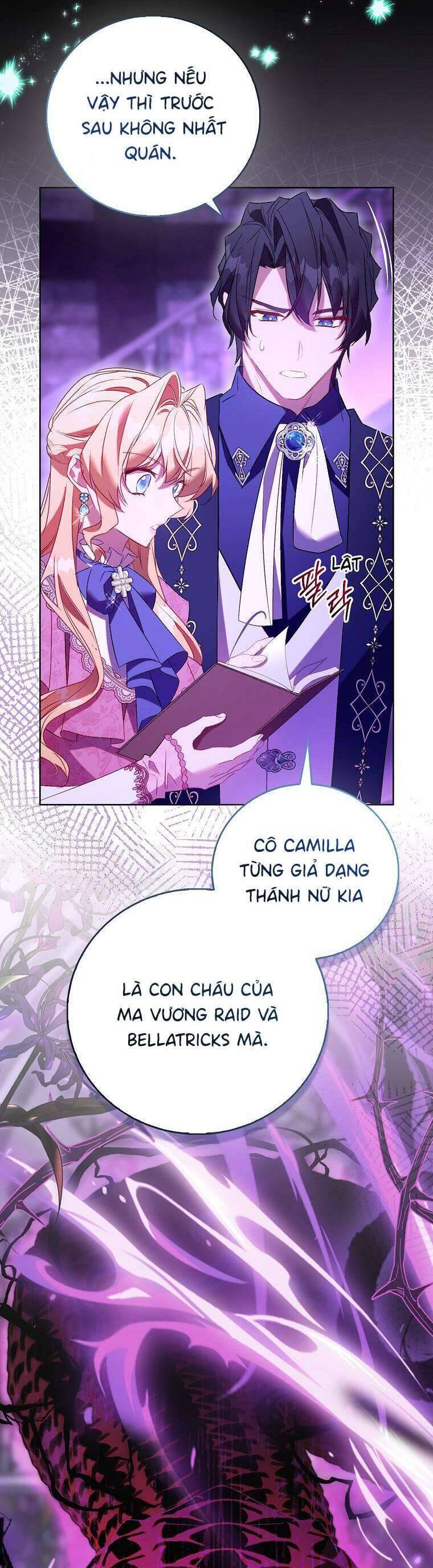 Tôi là thánh nữ giả mạo nhưng các thần lại ám ảnh tôi Chapter 92 - Trang 35