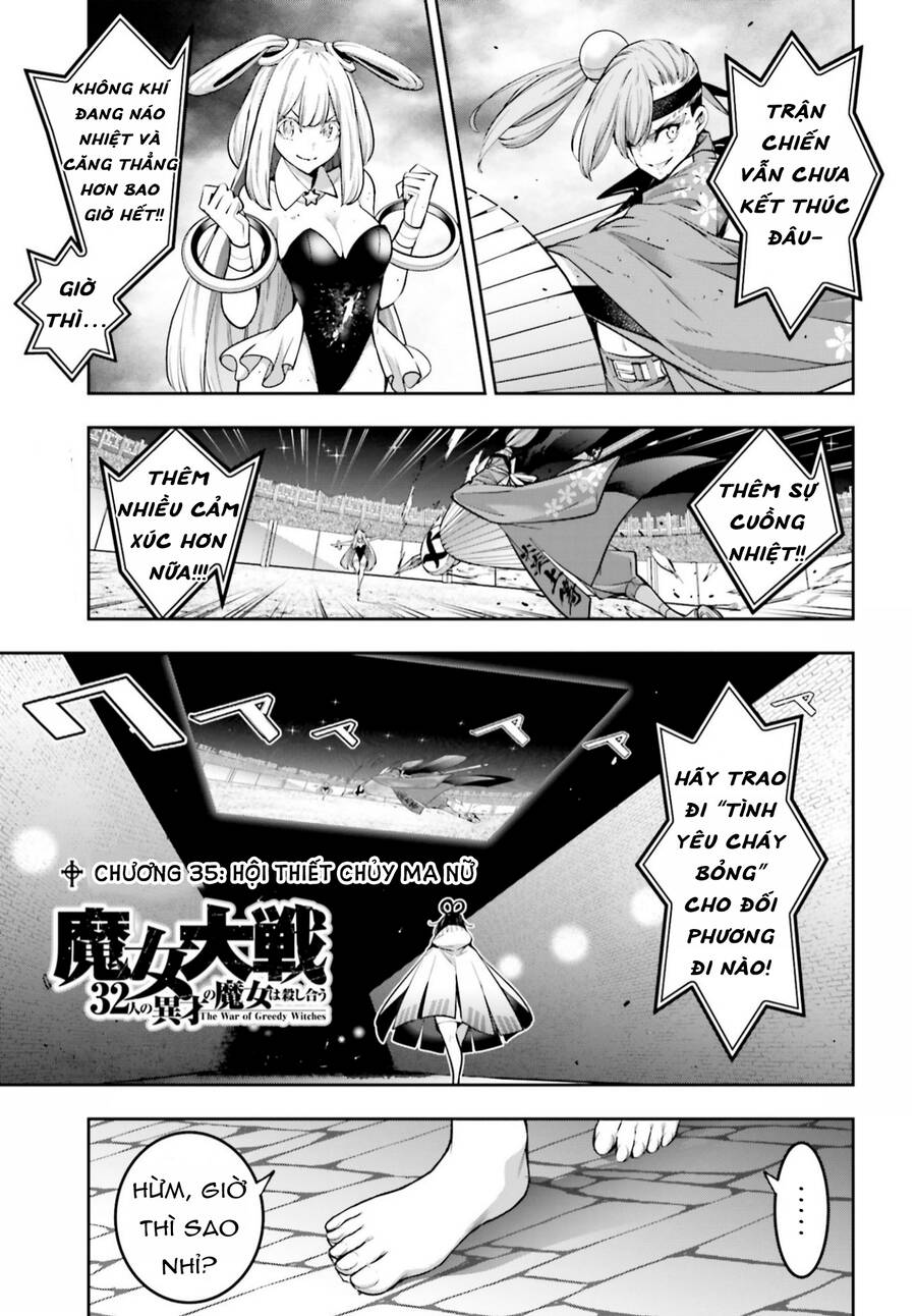 Majo Taisen - The War of Greedy Witches - Chapter 35 - Page 3