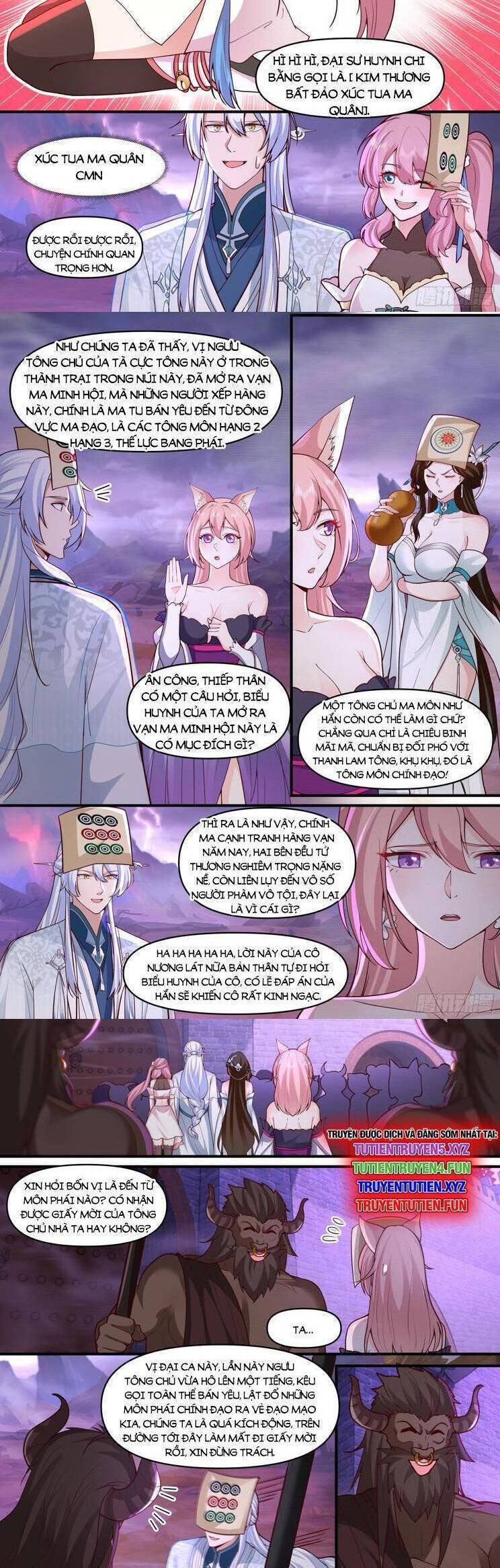 Nhân Vật Phản Diện Đại Sư Huynh Tất Cả Các Sư Muội Đều Là Bệnh Kiều - Chapter 148 - Page 3