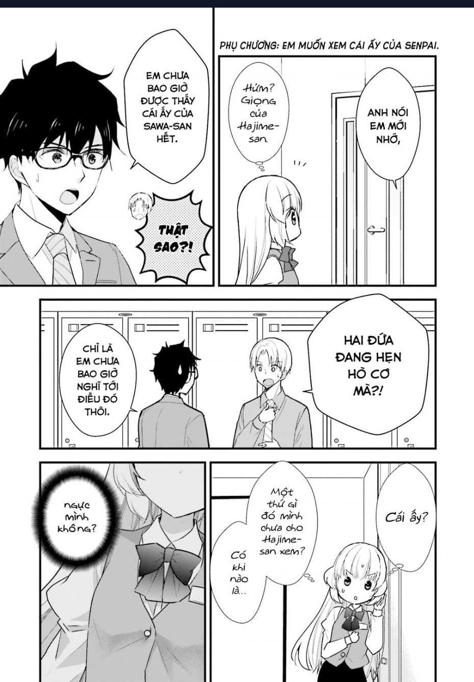 Sống chung với Senpai kiêm bạn gái nhỏ nhắn của tôi - Chapter 11 - Page 5