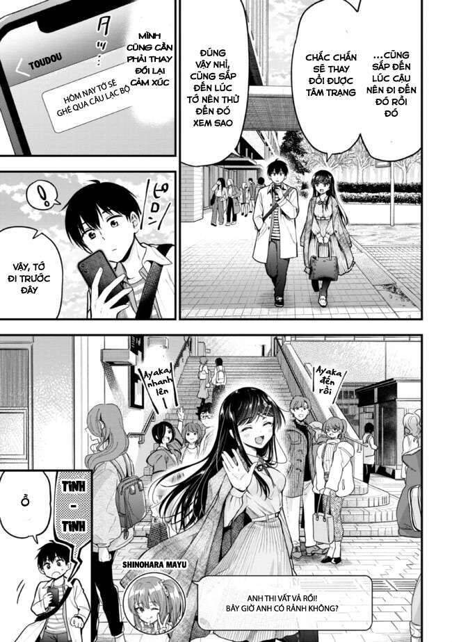 Kanojo ni Uwaki Sareteita Ore ga, Koakuma na Kouhai ni Natsukareteimasu - Chapter 9 - Page 21