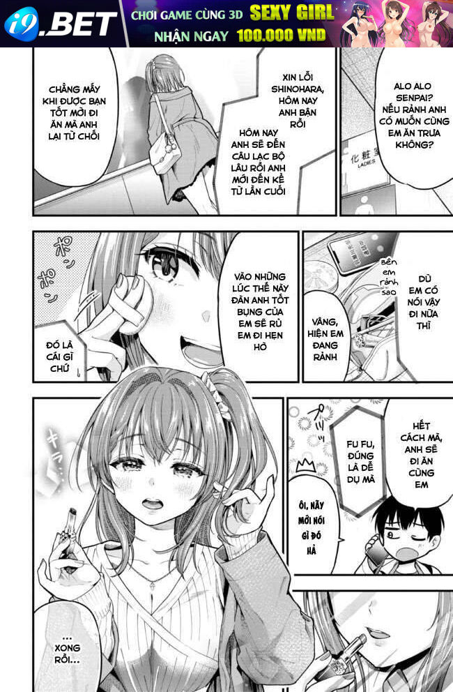 Kanojo ni Uwaki Sareteita Ore ga, Koakuma na Kouhai ni Natsukareteimasu - Chapter 9 - Page 22