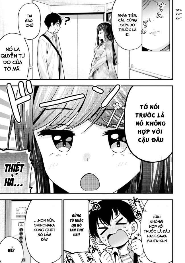Kanojo ni Uwaki Sareteita Ore ga, Koakuma na Kouhai ni Natsukareteimasu - Chapter 9 - Page 7