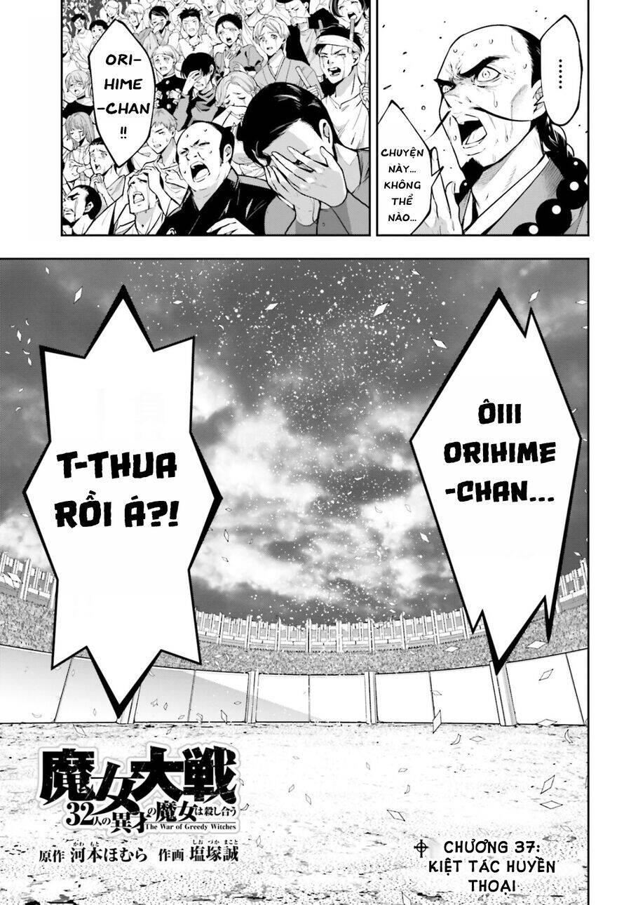 Majo Taisen - The War of Greedy Witches - Chapter 37 - Page 3