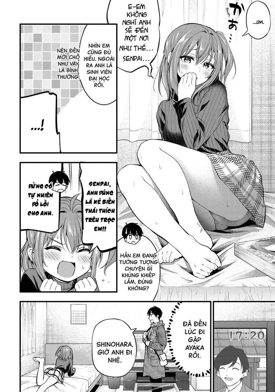 Kanojo ni Uwaki Sareteita Ore ga, Koakuma na Kouhai ni Natsukareteimasu - Chapter 16 - Page 4