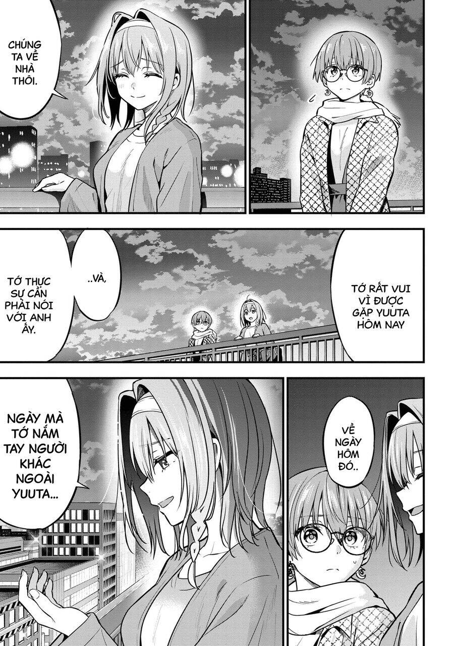 Kanojo ni Uwaki Sareteita Ore ga, Koakuma na Kouhai ni Natsukareteimasu - Chapter 17 - Page 36