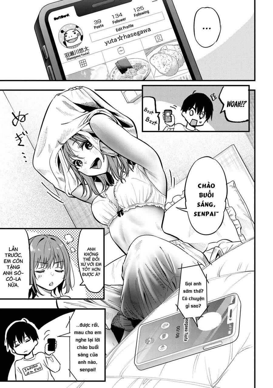 Kanojo ni Uwaki Sareteita Ore ga, Koakuma na Kouhai ni Natsukareteimasu - Chapter 18 - Page 3