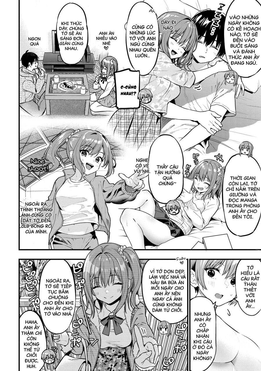 Kanojo ni Uwaki Sareteita Ore ga, Koakuma na Kouhai ni Natsukareteimasu - Chapter 22.5 - Page 4