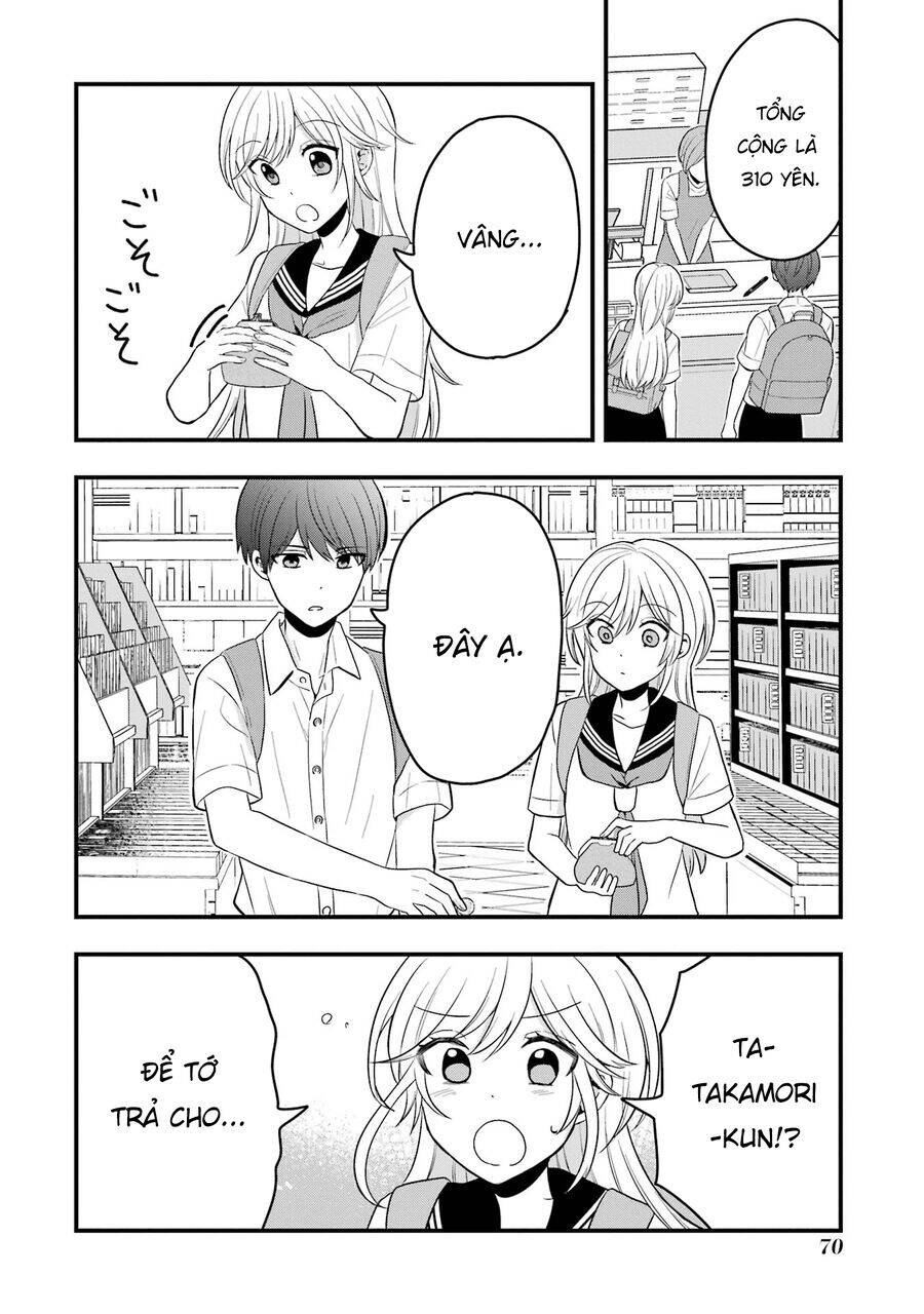 Đừng nghĩ thế nữa mà Takamori-kun! Chapter 7 - Trang 12