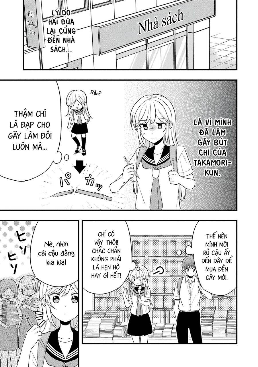 Đừng nghĩ thế nữa mà Takamori-kun! Chapter 7 - Trang 3