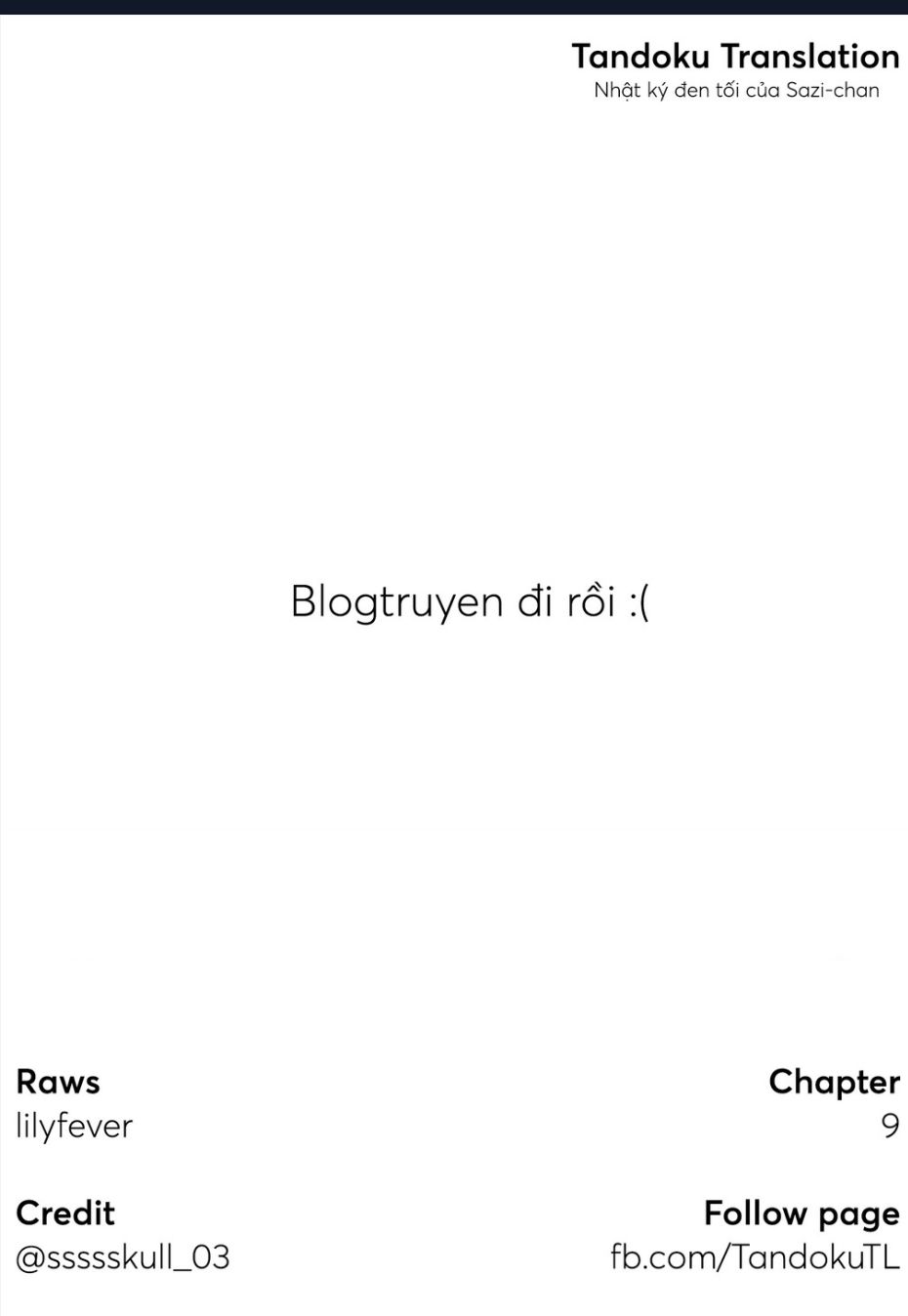 Nhật Ký Đen Tối Của Sazi-Chan - Chapter 9 - Page 8