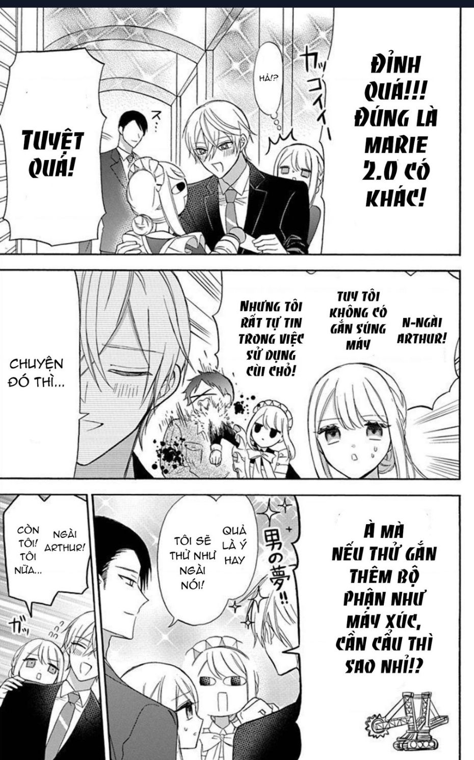 Cô Hầu Gái Người Máy Chapter 12 - Trang 5