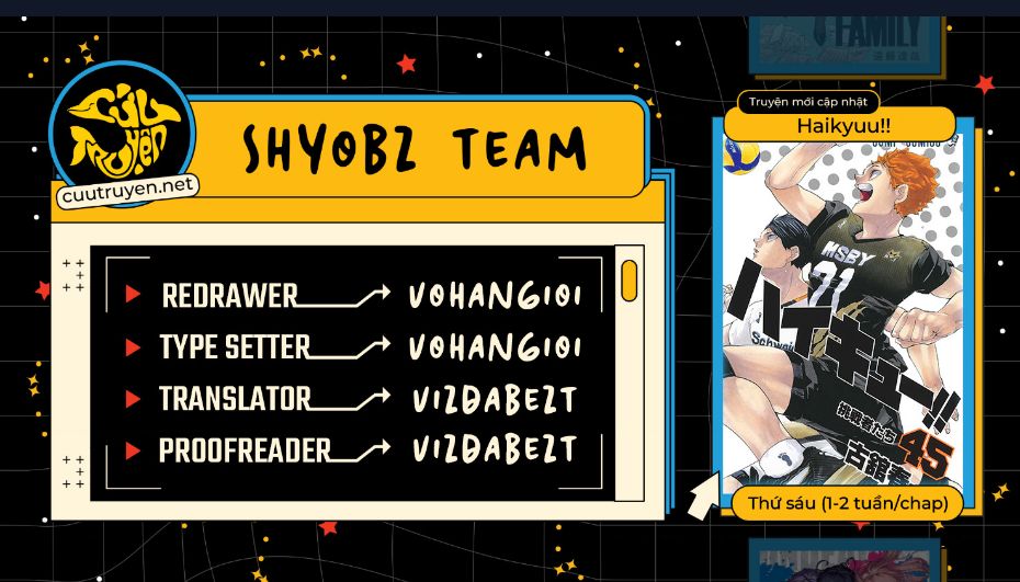 Vua Bóng Chuyền Chapter 402 - Trang 1