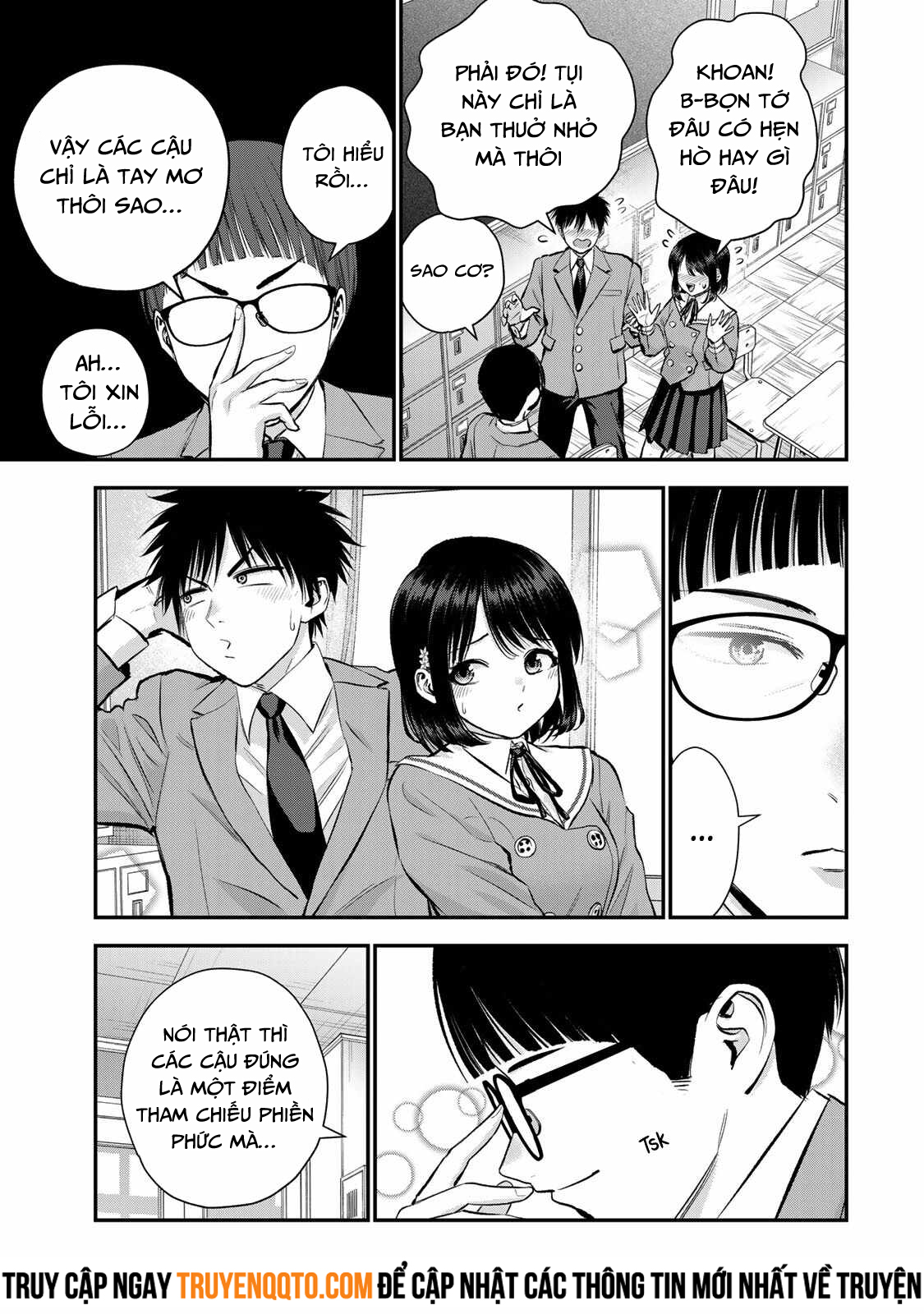 Làm Gì Có Chuyện Tình Hài Hước Giữa Bạn Thuở Nhỏ Được! - Chapter 77 - Page 10