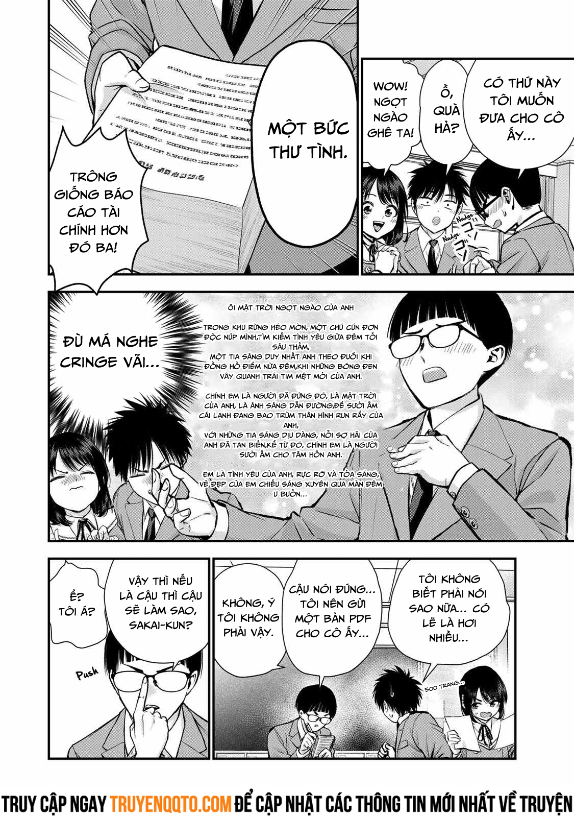 Làm Gì Có Chuyện Tình Hài Hước Giữa Bạn Thuở Nhỏ Được! - Chapter 77 - Page 5