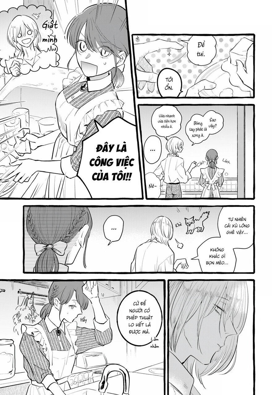 Cuộc sống khi làm hầu gái cho pháp sư hướng nội. - Chapter 14 - Page 4