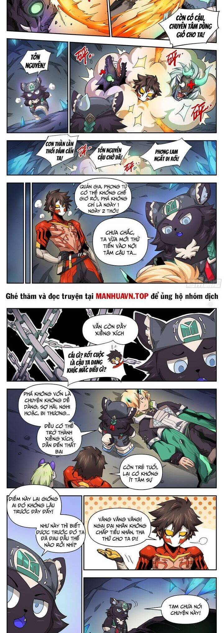 Anh Hùng Quyết Đấu Phá Không - Chapter 34.5 - Page 3