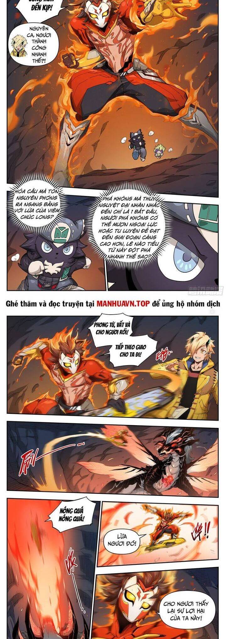 Anh Hùng Quyết Đấu Phá Không - Chapter 37.5 - Page 3