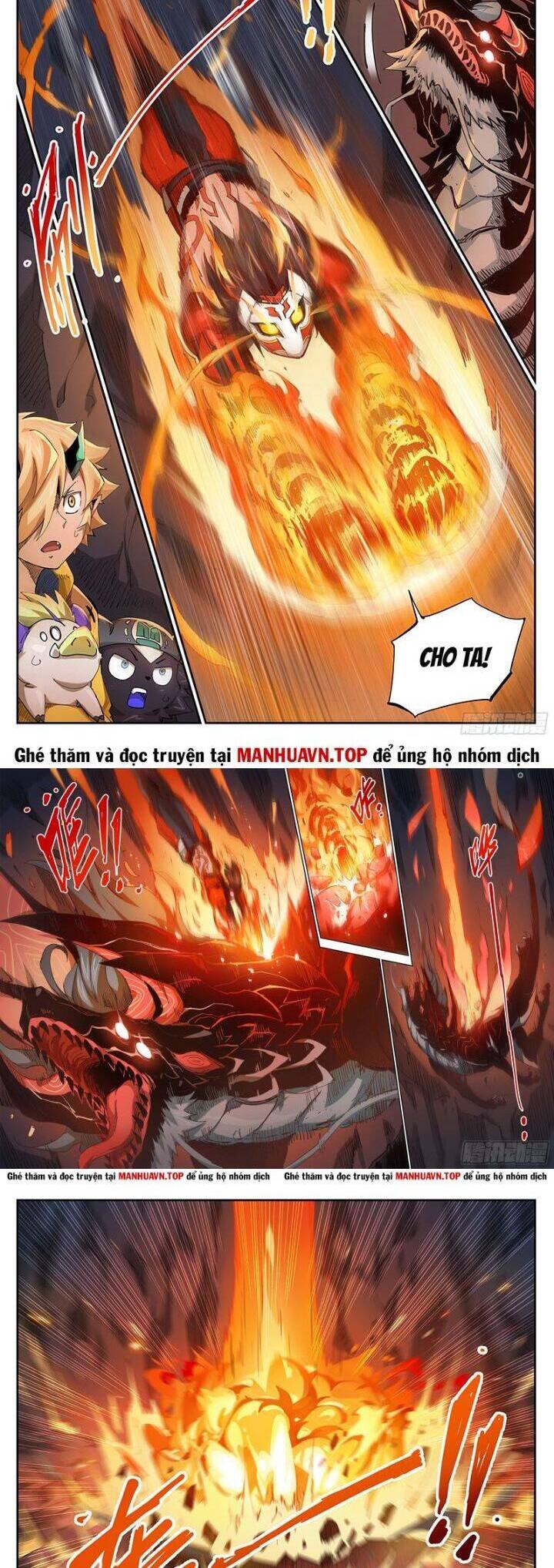 Anh Hùng Quyết Đấu Phá Không - Chapter 38.5 - Page 3