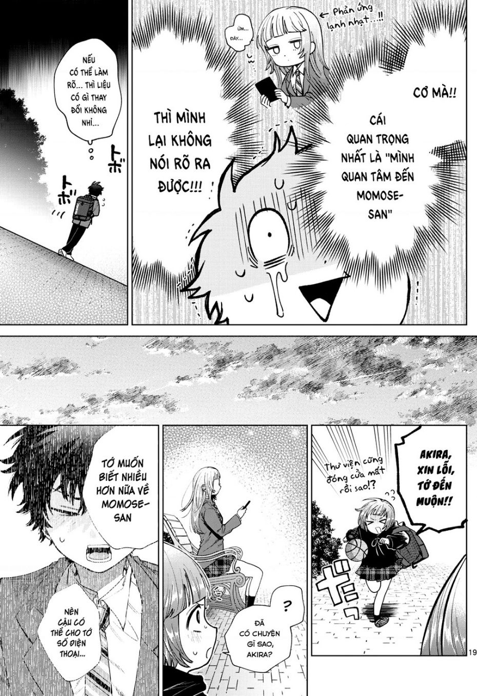 Mối Tình Đầu Đầy Trắc Trở Của Momose Akira - Chapter 15 - Page 18