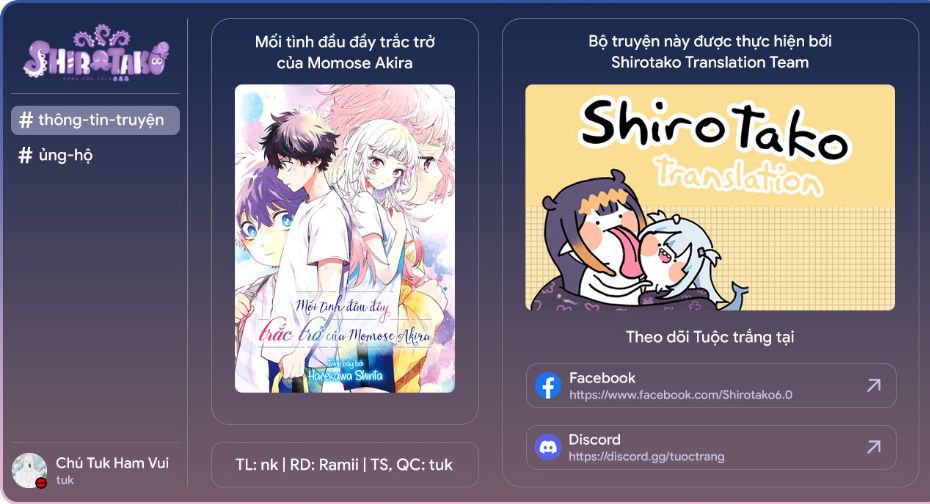 Mối Tình Đầu Đầy Trắc Trở Của Momose Akira - Chapter 15 - Page 20