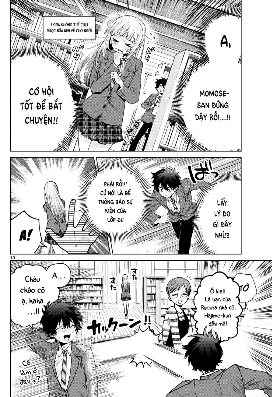 Mối Tình Đầu Đầy Trắc Trở Của Momose Akira - Chapter 15 - Page 9