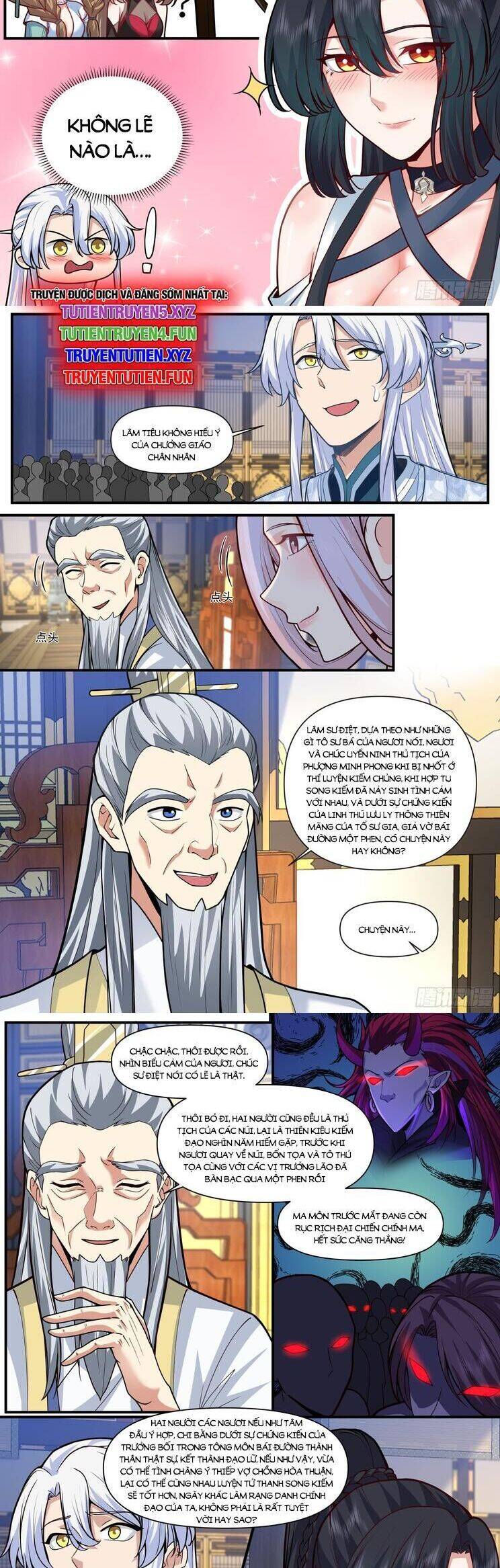 Nhân Vật Phản Diện Đại Sư Huynh Tất Cả Các Sư Muội Đều Là Bệnh Kiều - Chapter 163 - Page 4