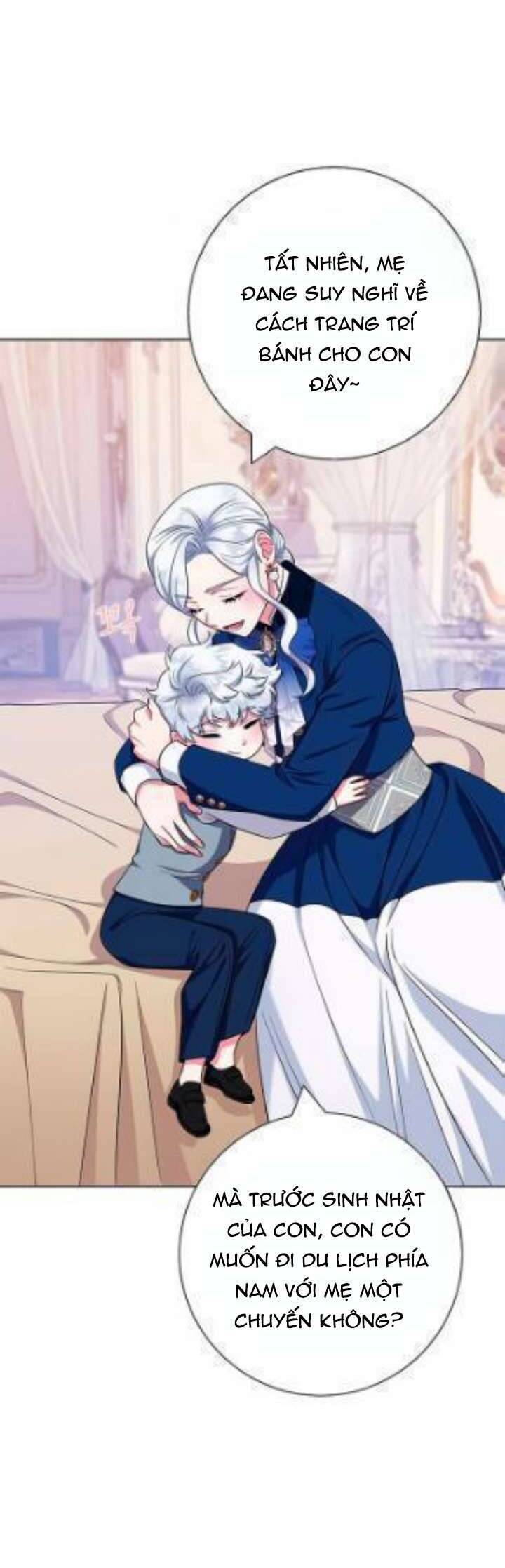 Tôi trở thành mẹ của nam chính - Chapter 50 - Page 22