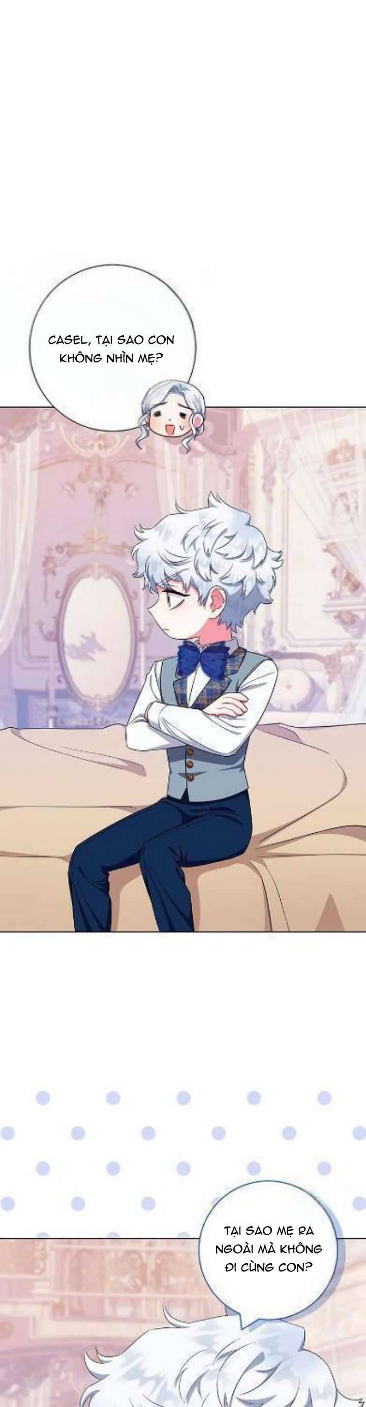 Tôi trở thành mẹ của nam chính - Chapter 50 - Page 7