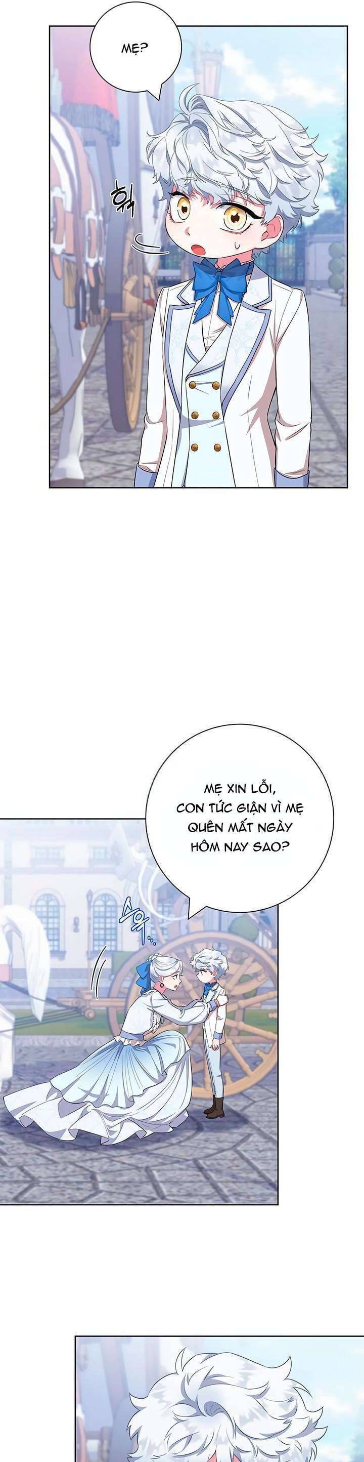 Tôi trở thành mẹ của nam chính - Chapter 51 - Page 22