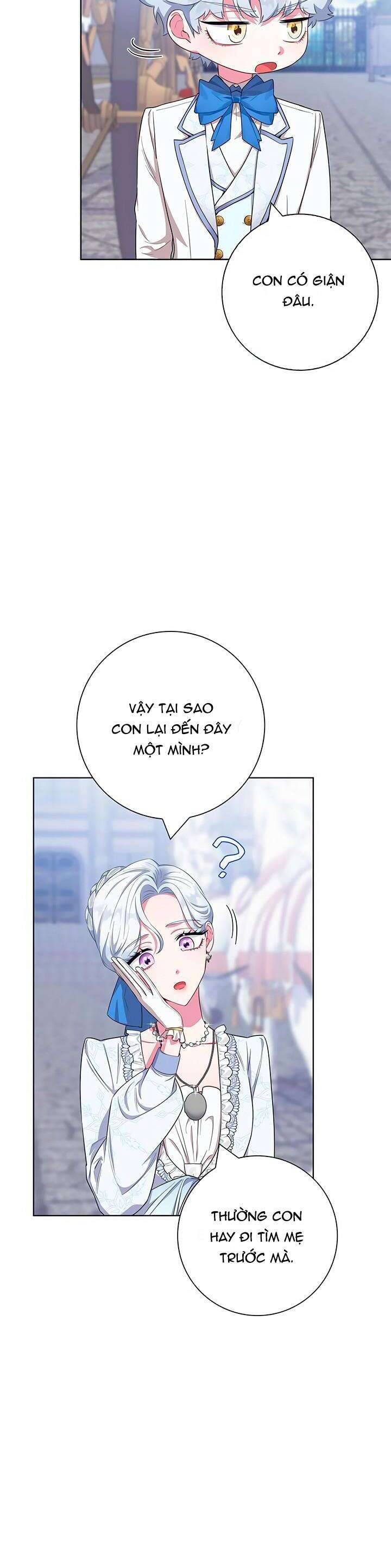 Tôi trở thành mẹ của nam chính - Chapter 51 - Page 23