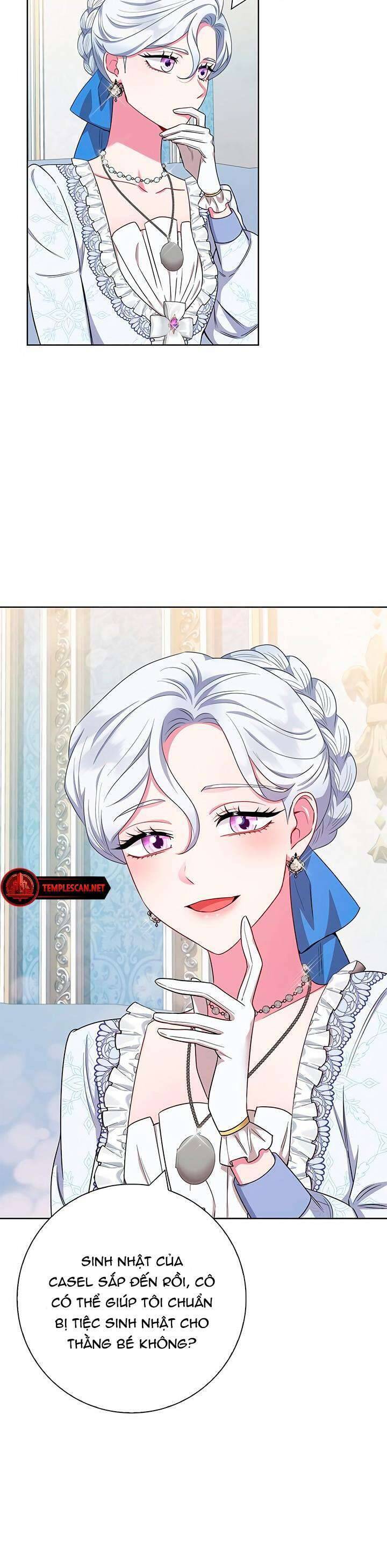 Tôi trở thành mẹ của nam chính - Chapter 52 - Page 24