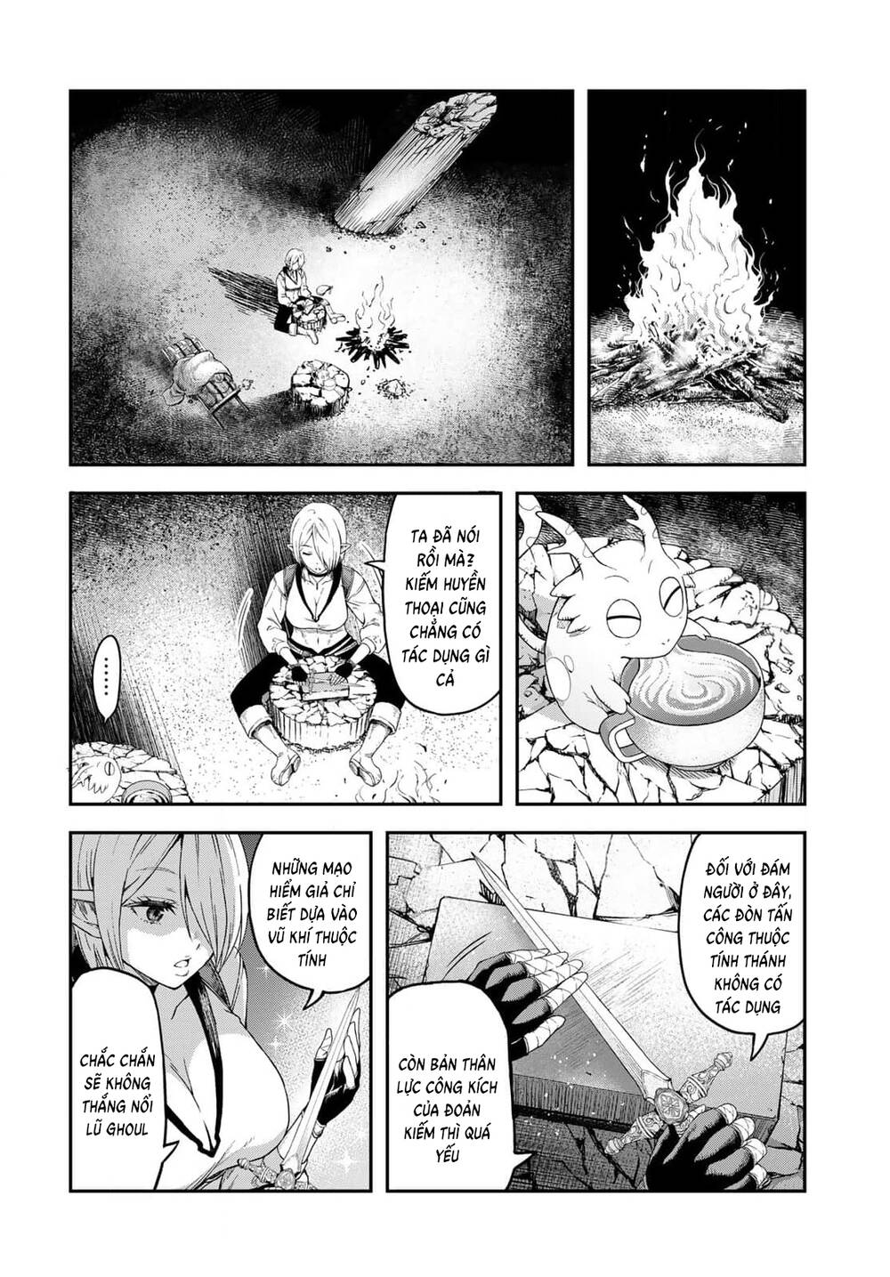 Elf Ngực Bự Và Kho Báu Hầm Ngục - Chapter 6 - Page 16