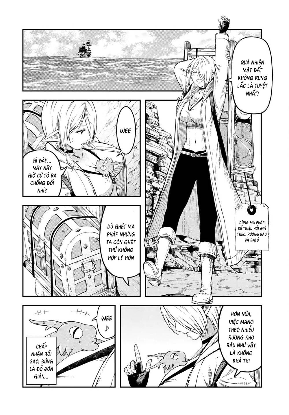 Elf Ngực Bự Và Kho Báu Hầm Ngục - Chapter 6 - Page 6