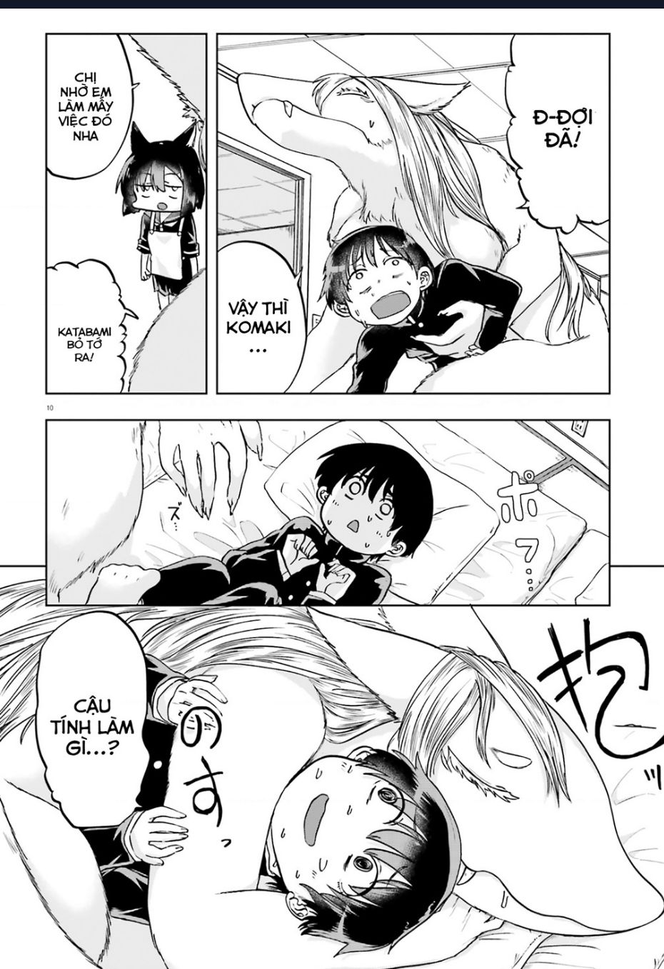 Cô Nàng Hồ Ly Katabami-San - Chapter 12 - Page 9