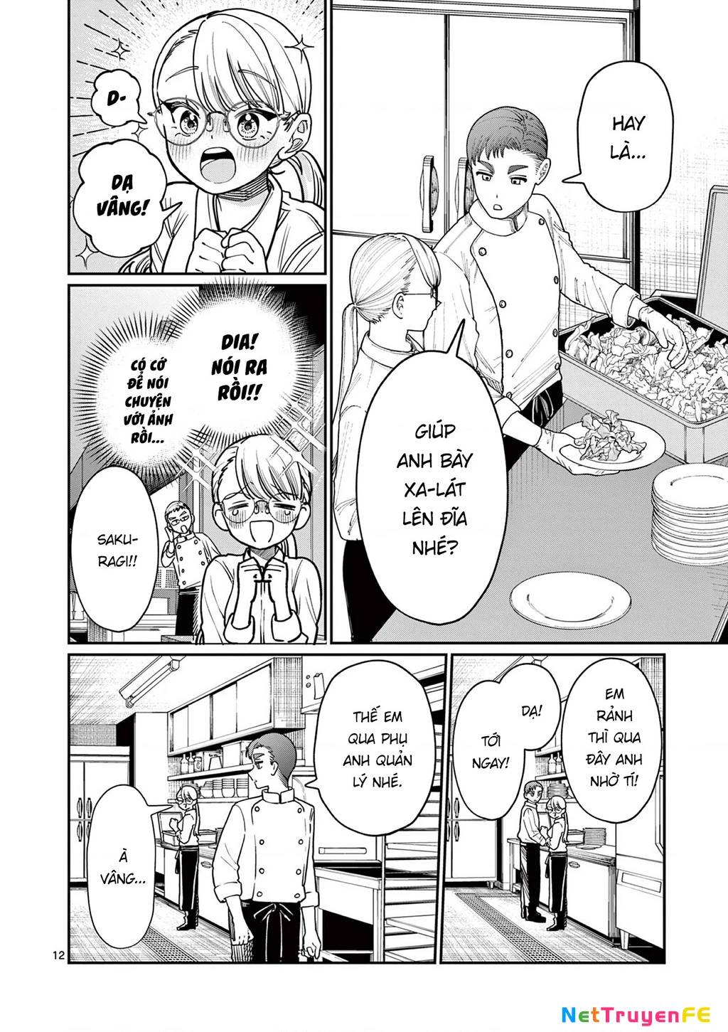 Tình Yêu Màu Lam Nhà Wakaba - Chapter 2 - Page 12