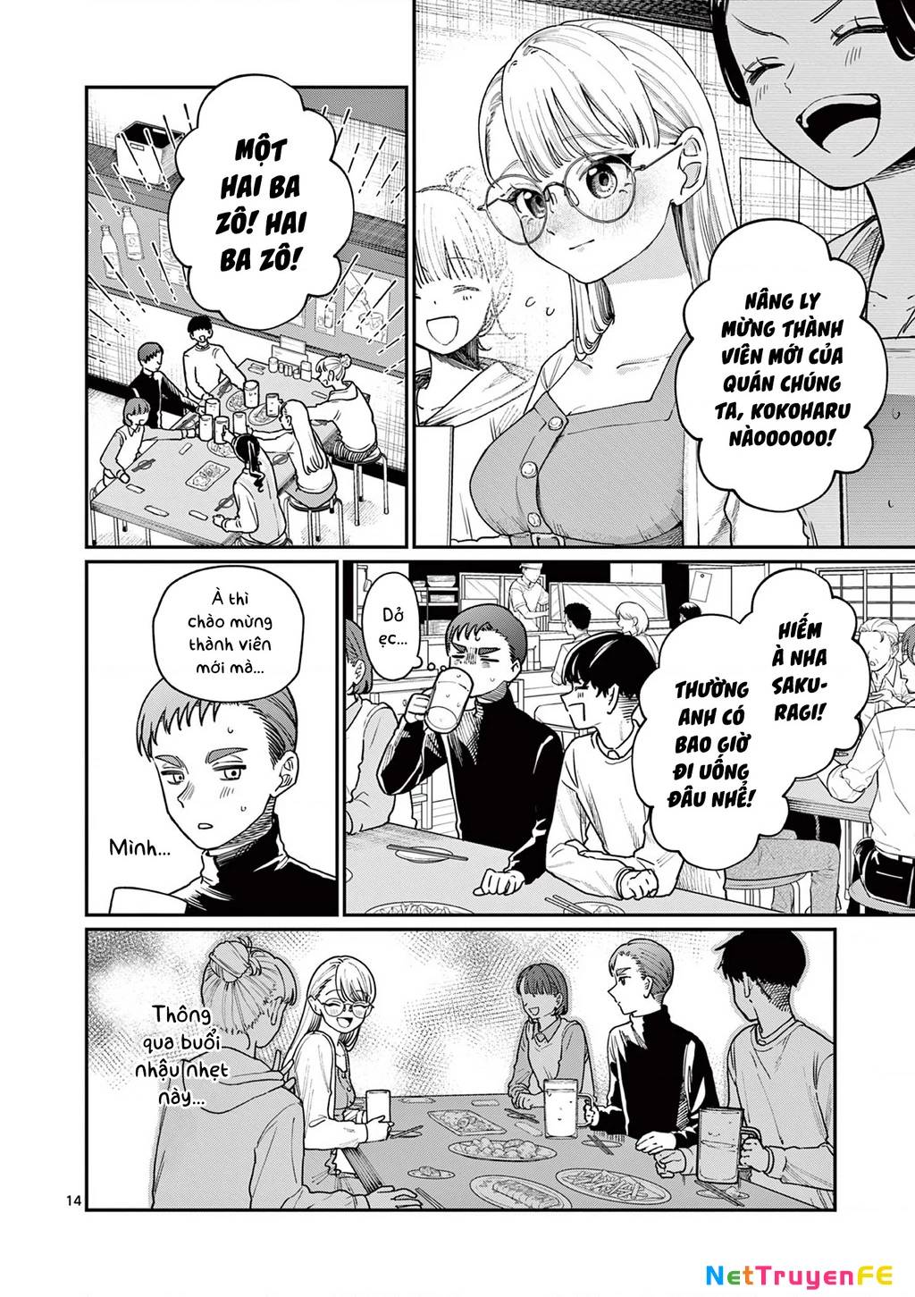 Tình Yêu Màu Lam Nhà Wakaba - Chapter 2 - Page 14
