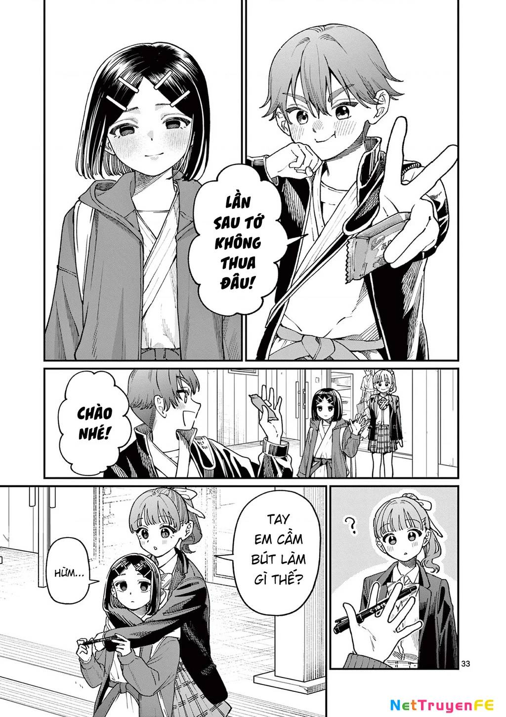 Tình Yêu Màu Lam Nhà Wakaba - Chapter 3 - Page 33