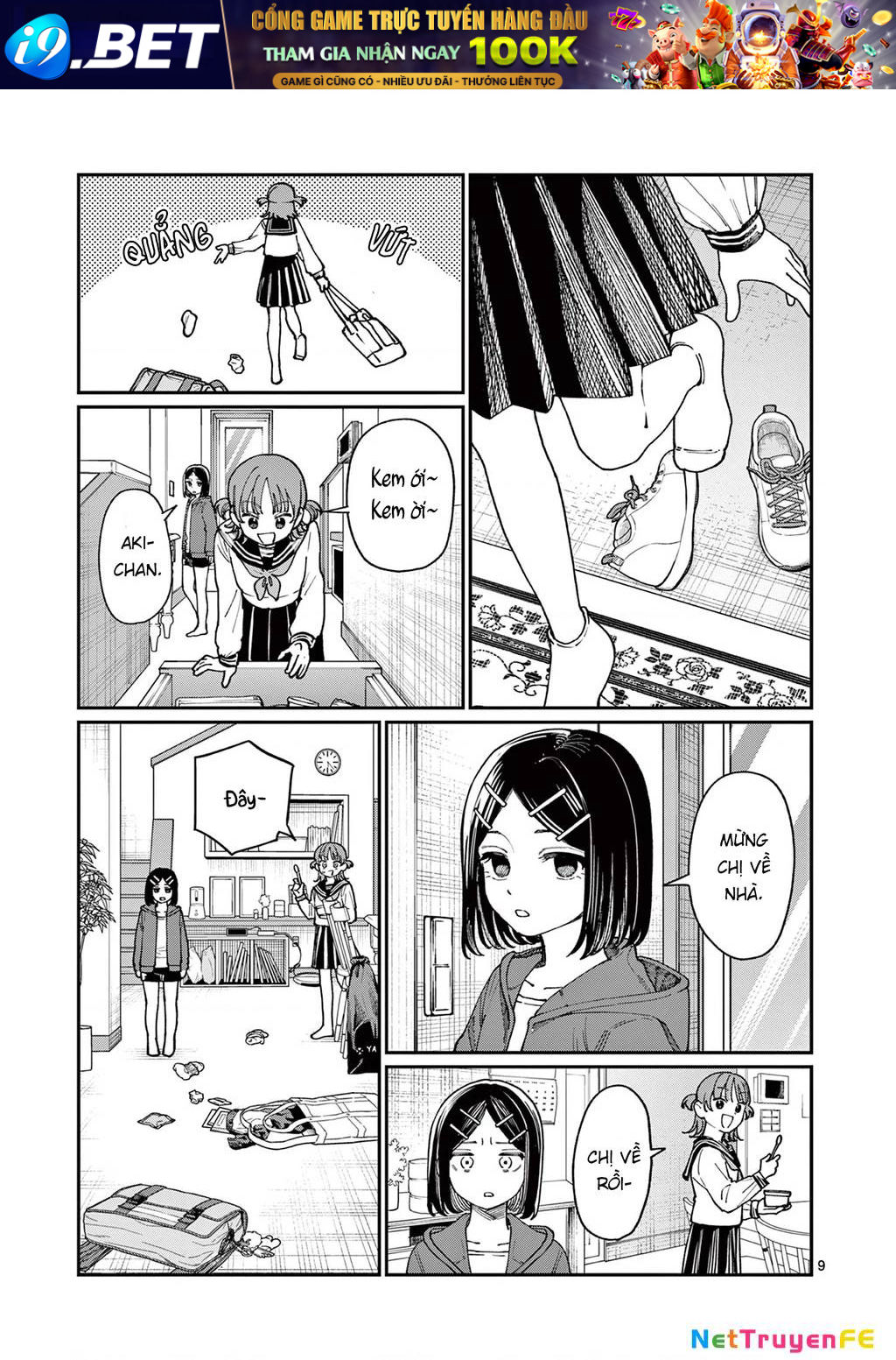 Tình Yêu Màu Lam Nhà Wakaba - Chapter 3 - Page 9