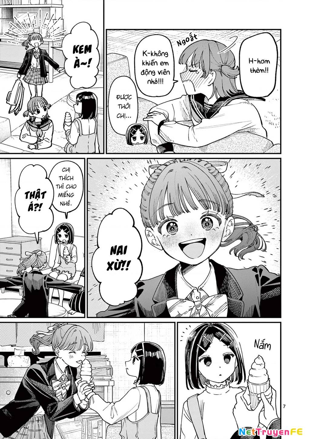 Tình Yêu Màu Lam Nhà Wakaba - Chapter 4 - Page 7