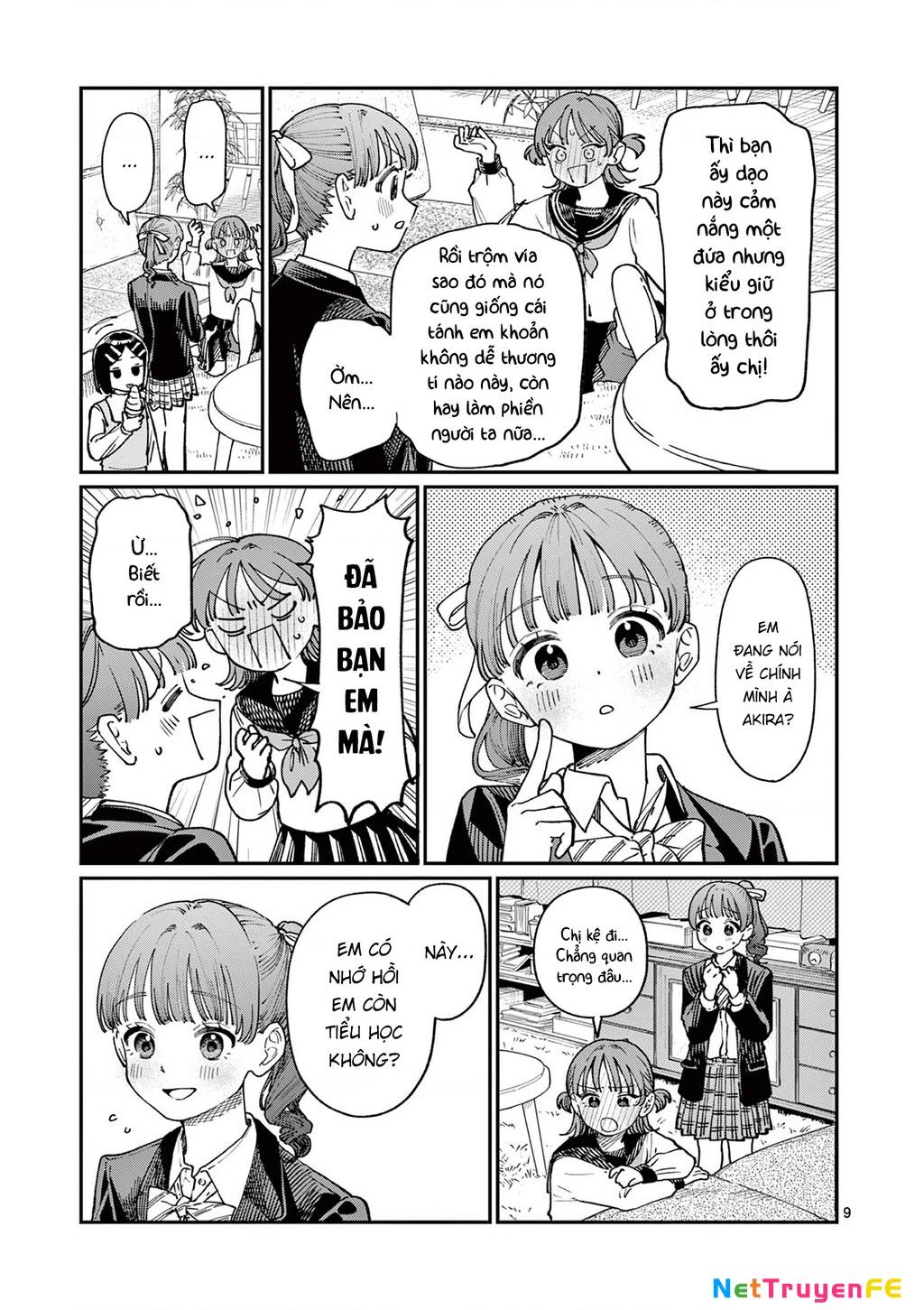 Tình Yêu Màu Lam Nhà Wakaba - Chapter 4 - Page 9