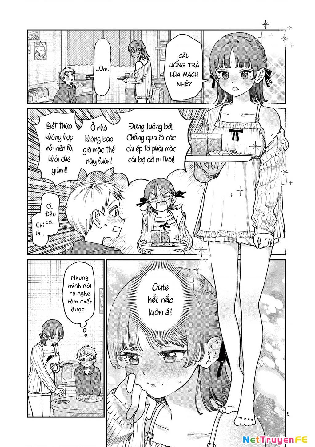 Tình Yêu Màu Lam Nhà Wakaba - Chapter 5 - Page 9