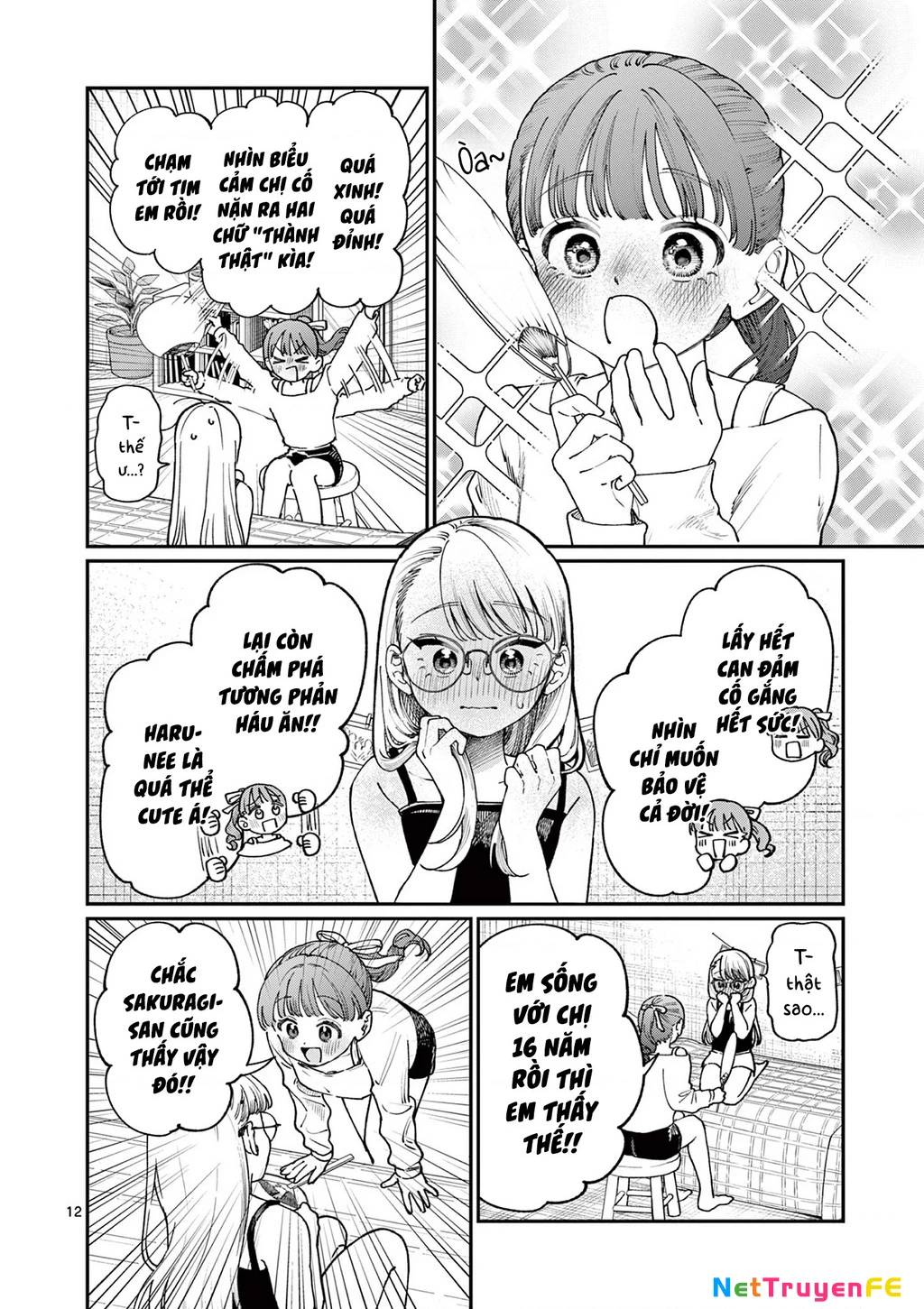 Tình Yêu Màu Lam Nhà Wakaba - Chapter 6 - Page 12