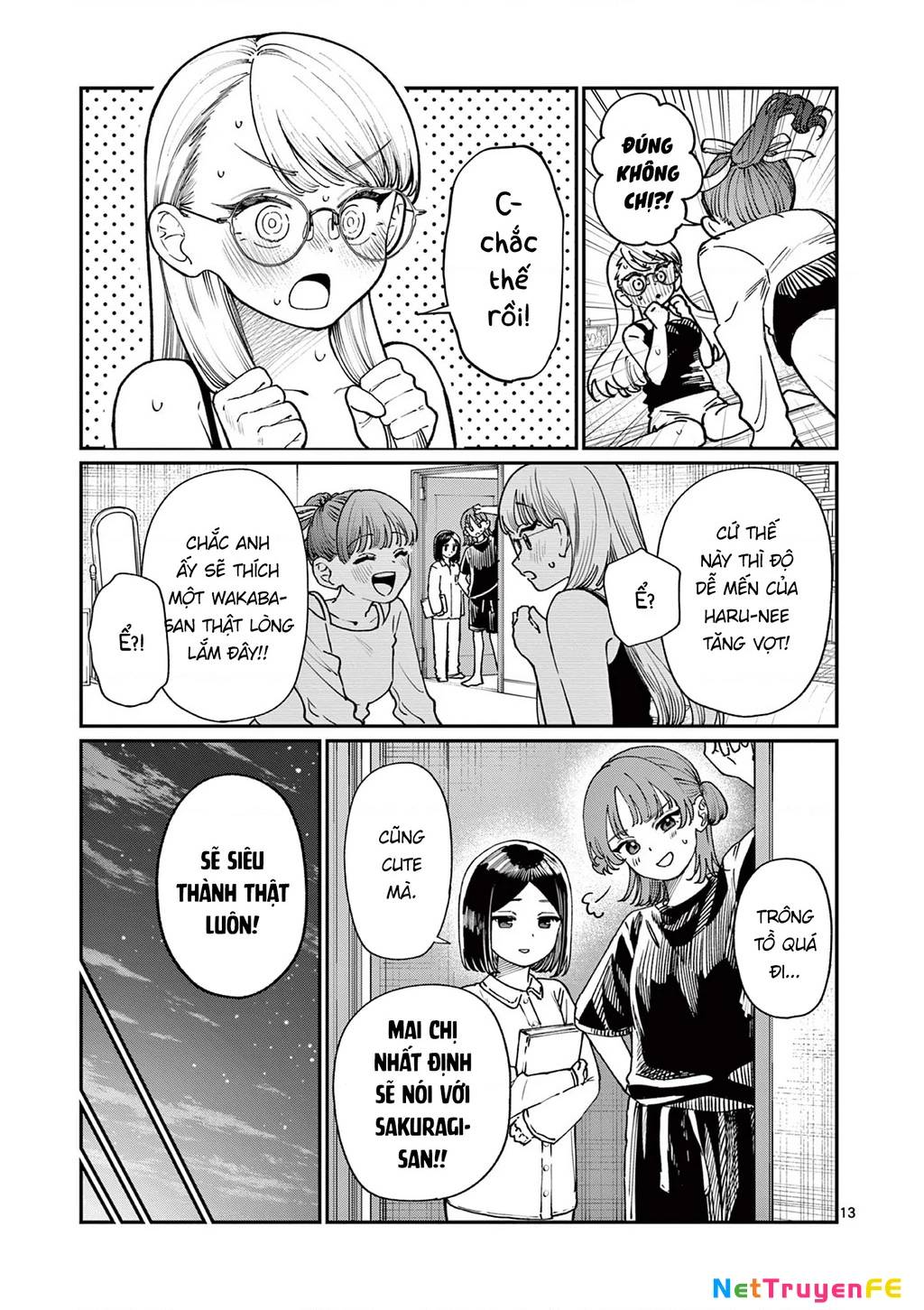 Tình Yêu Màu Lam Nhà Wakaba - Chapter 6 - Page 13