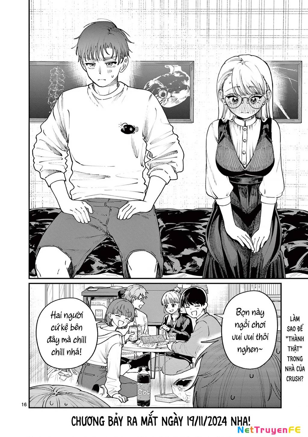 Tình Yêu Màu Lam Nhà Wakaba - Chapter 6 - Page 16